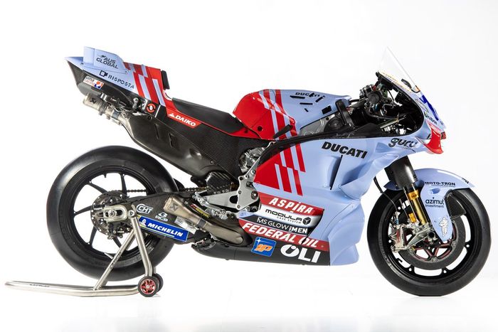 Alex Márquez, decoración de la moto Gresini Racing