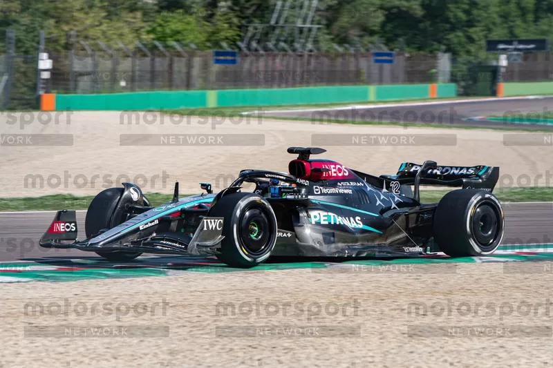 Andrea Kimi Antonelli, pruebas de Mercedes en Imola 