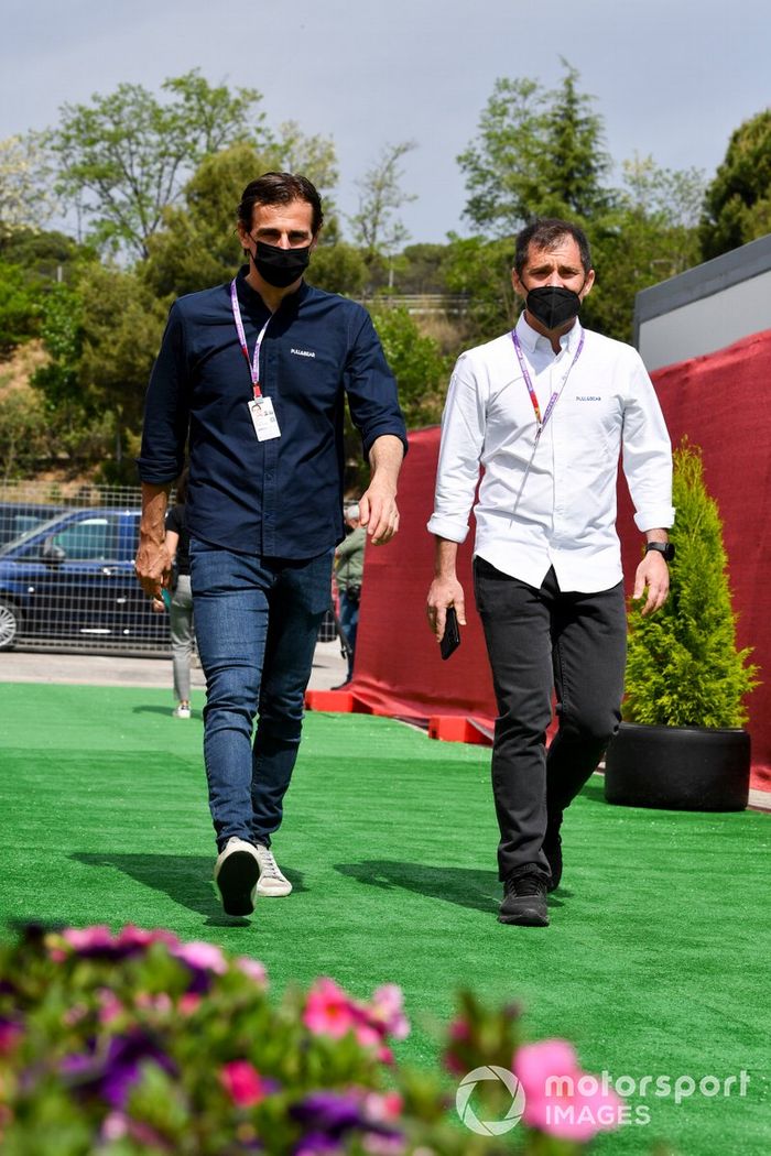 Toni Cuquerella (con Pedro de la Rosa)