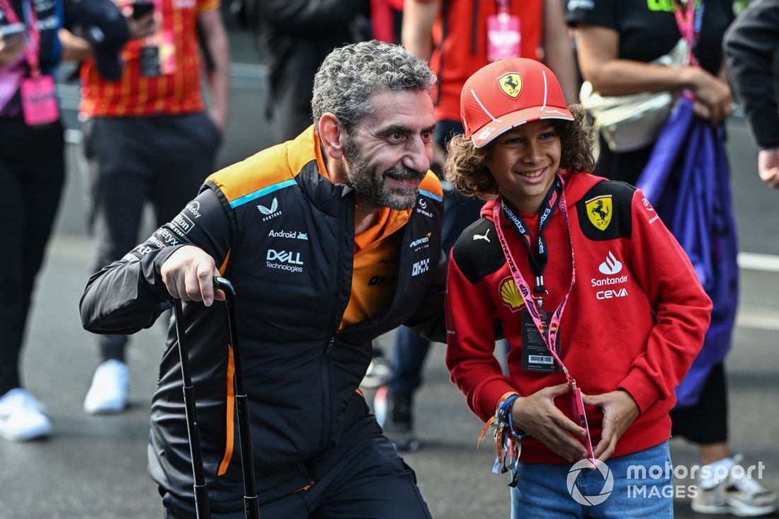 Andrea Stella, Director del equipo McLaren F1 Team