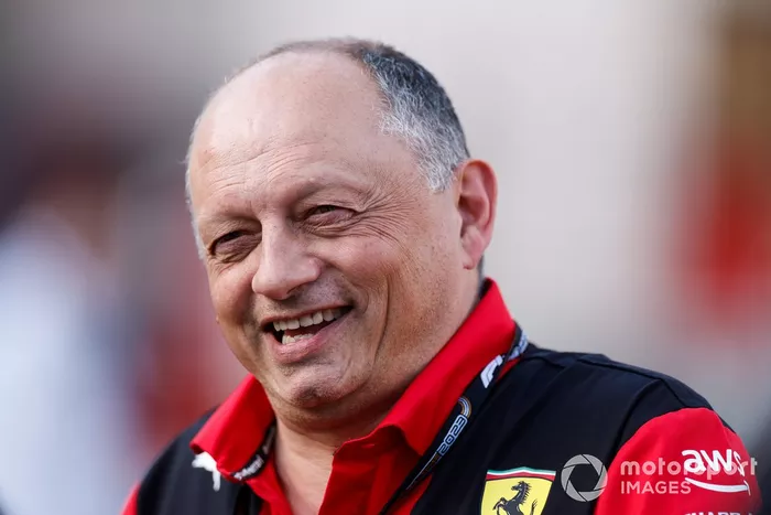 Frederic Vasseur, Director del equipo y Director General de la Scuderia Ferrari