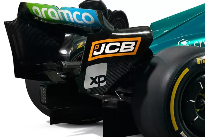 Aston Martin AMR23 detalle