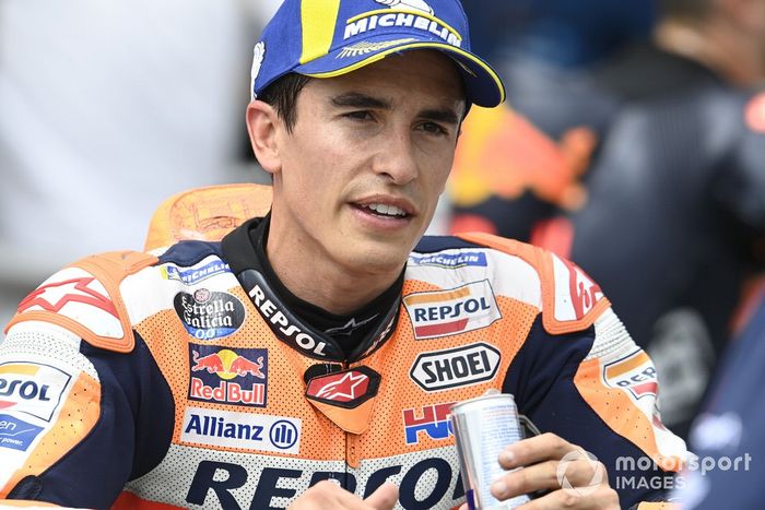 Ganador Marc Márquez, Repsol Honda Team en Parc Ferme