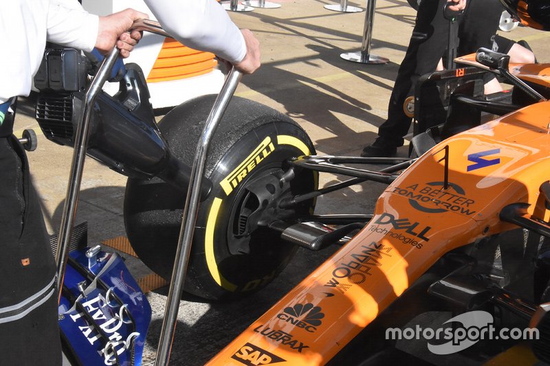 McLaren MCL34 technical detail