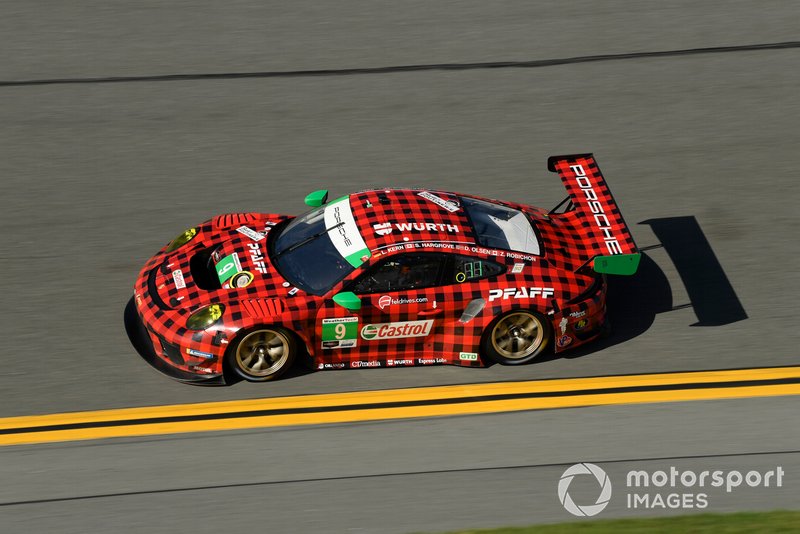 #9 PFAFF Motorsports Porsche 911 GT3 R, GTD: Scott Hargrove, Zacharie Robichon, Lars Kern, Dennis Olsen