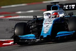 Robert Kubica, Williams FW42 avec des capteurs aérodynamiques