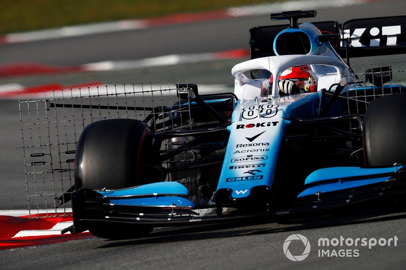 Robert Kubica, Williams FW42, con sensori aerodinamici