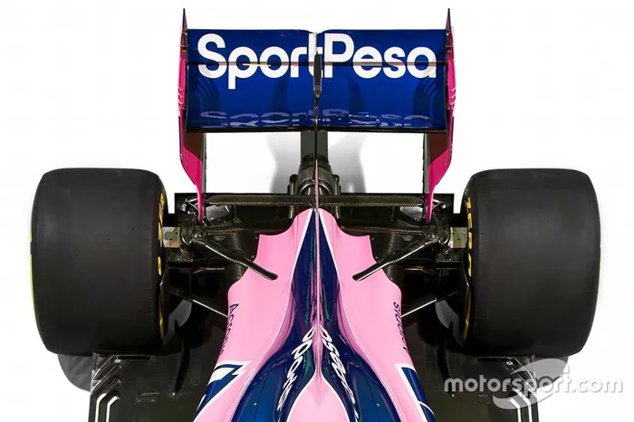 Détail de la livrée Racing Point 