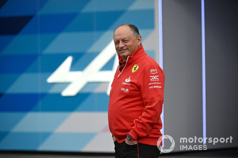 Frederic Vasseur, Director del equipo y Director General de la Scuderia Ferrari 