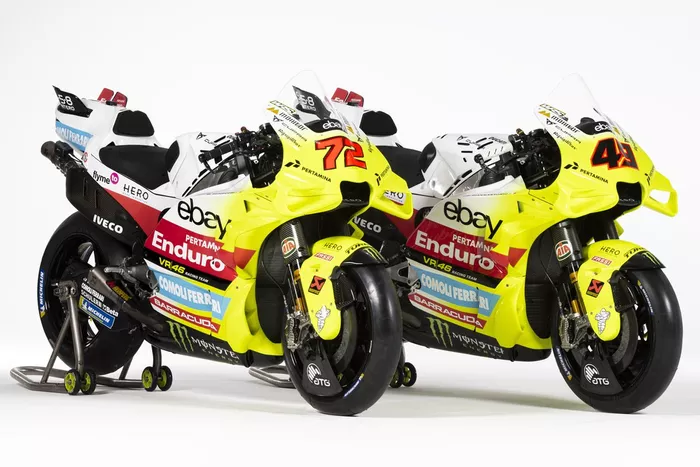 Motos de Fabio Di Giannantonio, VR46 Racing Team, Marco Bezzecchi, VR46 Racing Team

