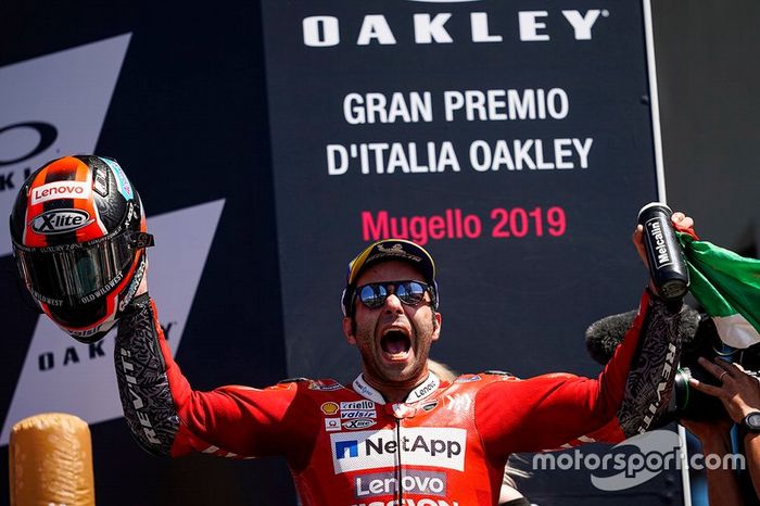 Podio: Danilo Petrucci, Ducati Team