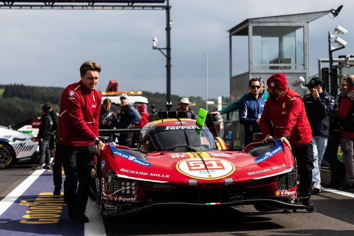 #51 Ferrari AF Corse - Ferrari 499P of Alessandro Pier Guidi, James Calado, Antonio Giovinazzi