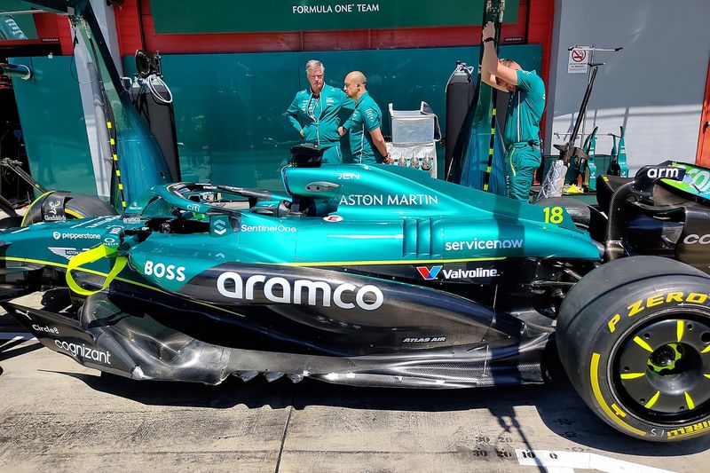 Aston Martin AMR25 detalles técnicos