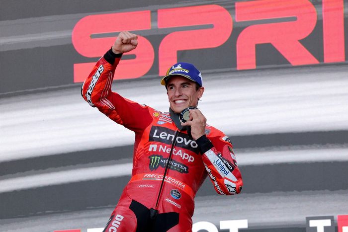 Race winner Marc Marquez, Ducati Team