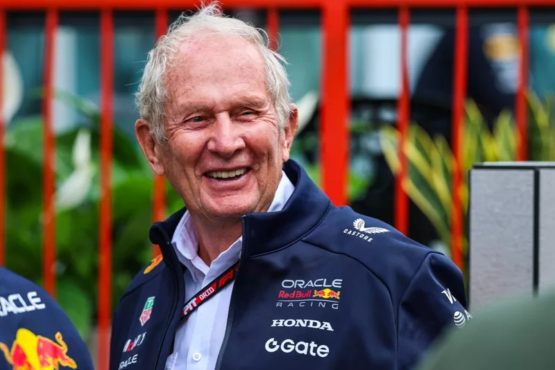 Dr Helmut Marko, consultant d'équipe, Red Bull Racing