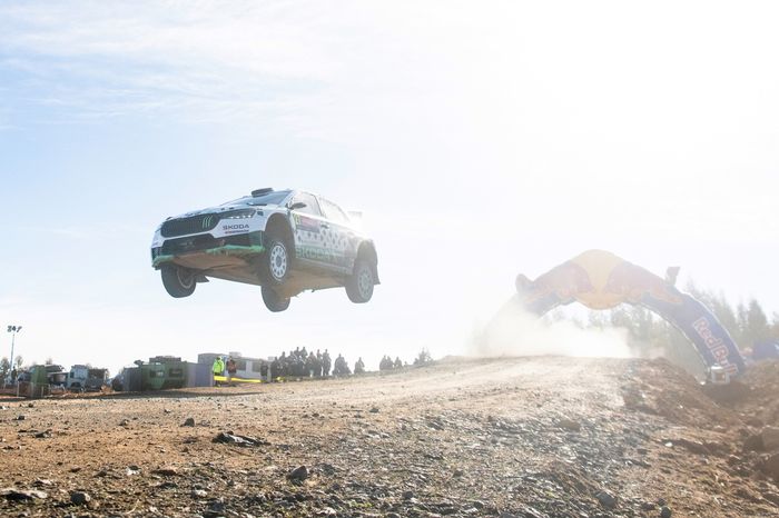 Nikolay Gryazin, Konstantin Aleksandrov, Toksport WRT Skoda Fabia Evo Rally2