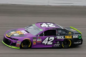 Kyle Larson, Chip Ganassi Racing, Chevrolet Camaro McDonald's Trick. Treat. Win!
