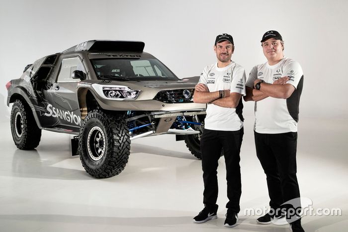 Óscar Fuertes, Diego Vallejo, SsangYong Rexton DKR