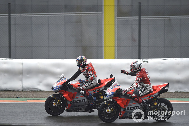 Michele Pirro, Ducati team, Andrea Dovizioso, Ducati Team