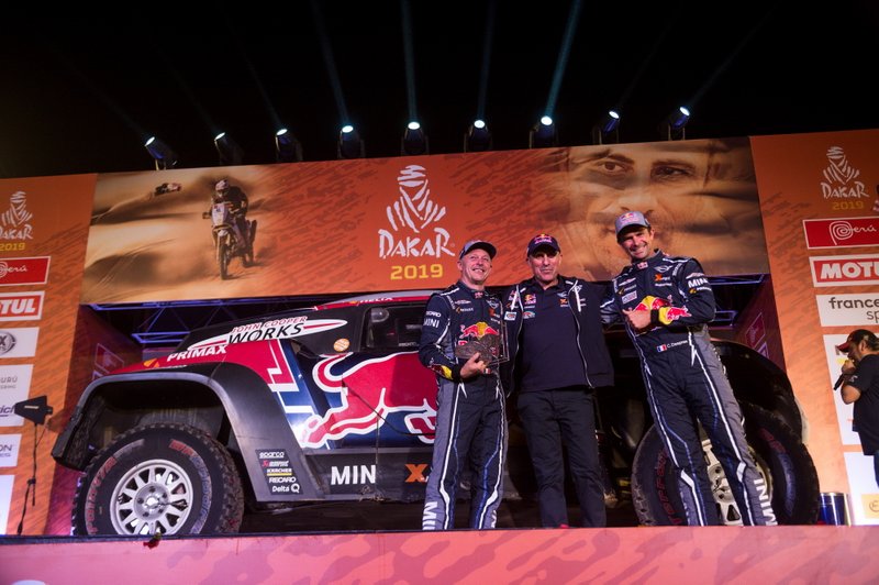 Подіум: #308 X-Raid Mini JCW Team: Сіріль Депре, Жан-Поль Коттре