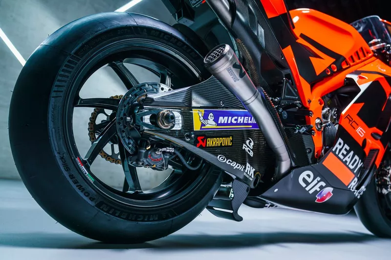 Tech3 KTM 
 RC16 details