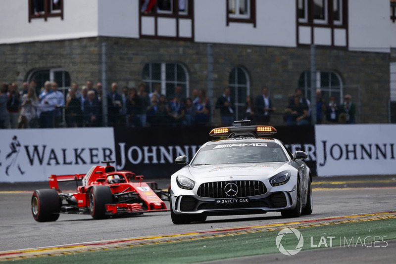 Güvenlik aracı ve Sebastian Vettel, Ferrari SF71H