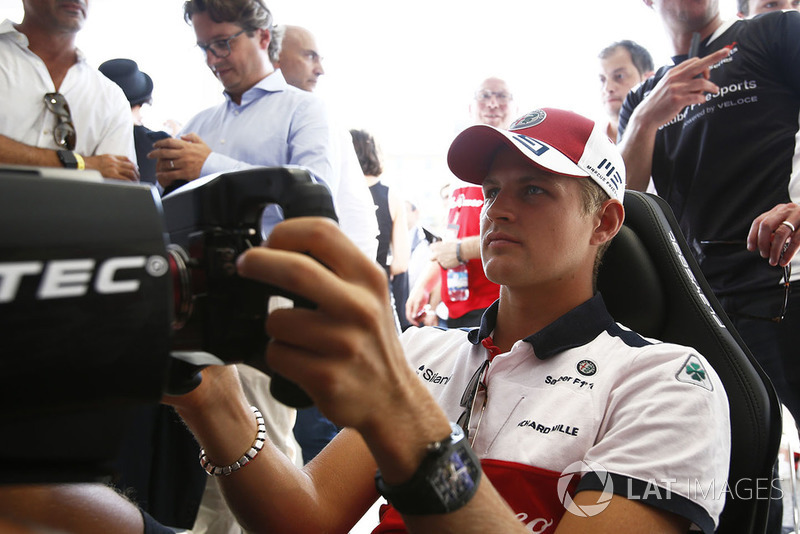 Marcus Ericsson, Sauber al simulatore