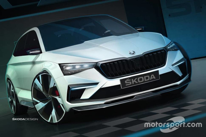Тізер Skoda Vision RS