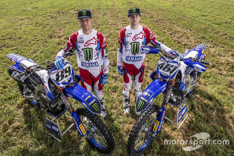 Jeremy Van Horebeek and Romain Febvre, Yamaha Factory MXGP Team with special livery Indonesia