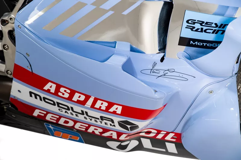 La livrée MotoGP de Gresini Racing