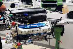 Cosworth engine at the Cosworth Factory in Northampton