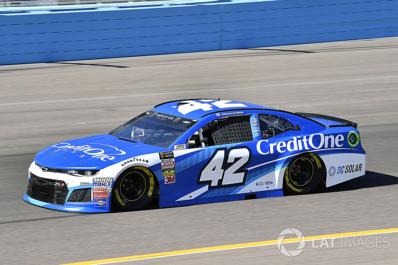 Kyle Larson, Chip Ganassi Racing, Chevrolet Camaro Credit One Bank
