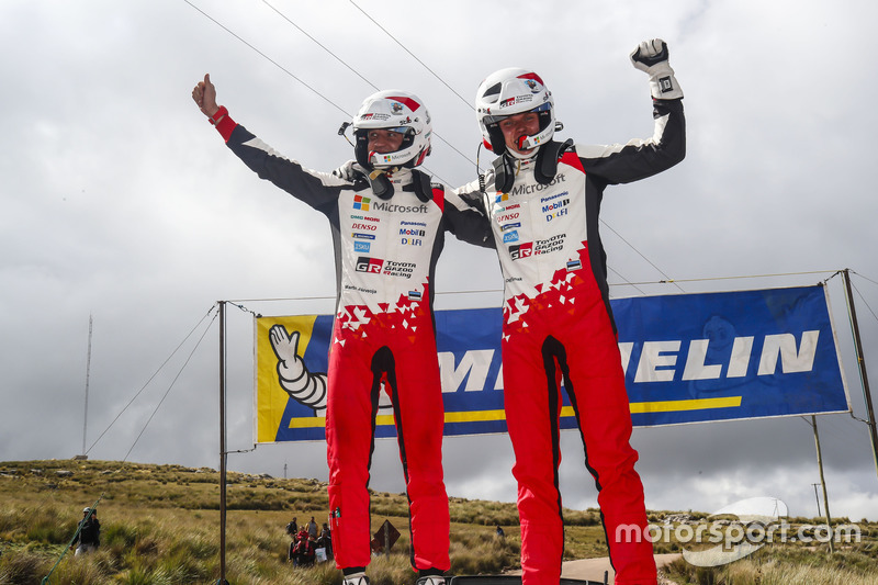 Ganadores, Ott Tanak, Martin Järveoja, Toyota Yaris WRC, Toyota Gazoo Racing