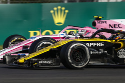 Естебан Окон, Force India VJM11, Карлос Сайнс-мол., Renault Sport F1 Team R.S. 18