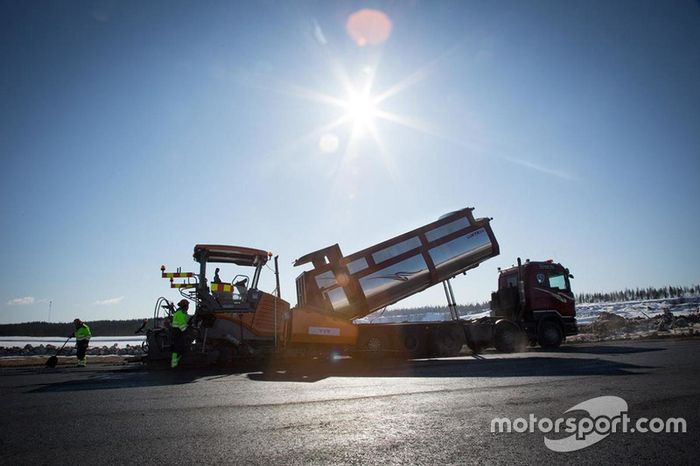 Evolución de las obras en el circuito KymiRing