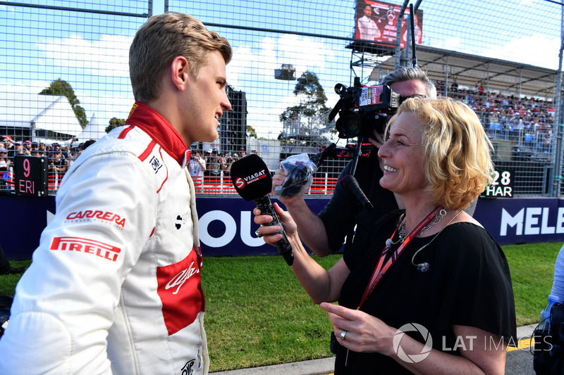 Marcus Ericsson, Sauber, in griglia
