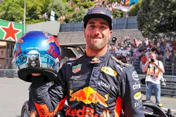 Ganador de la pole Daniel Ricciardo, Red Bull Racing