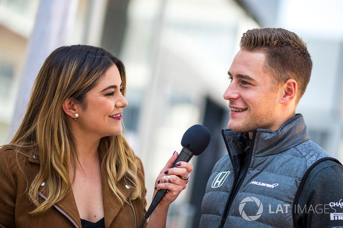 Lety Sahagun, Stoffel Vandoorne, McLaren