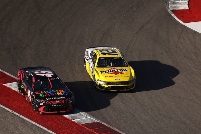 Tyler Reddick, 23XI Racing, Ryan Blaney, Team Penske