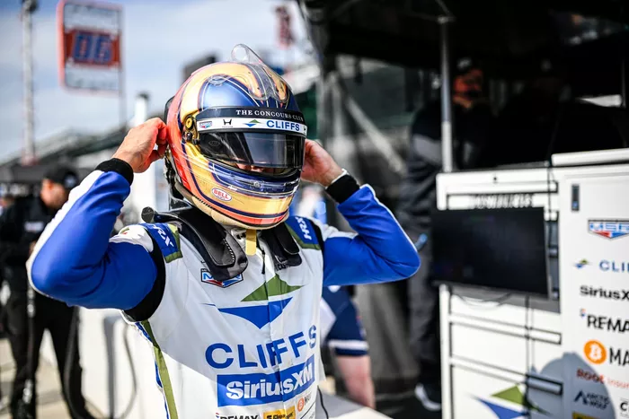  Helio Castroneves, Meyer Shank Racing w/Curb Agajanian Honda