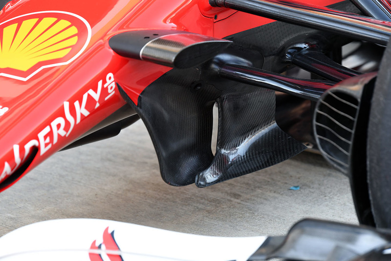 Ferrari SF70H aero detail