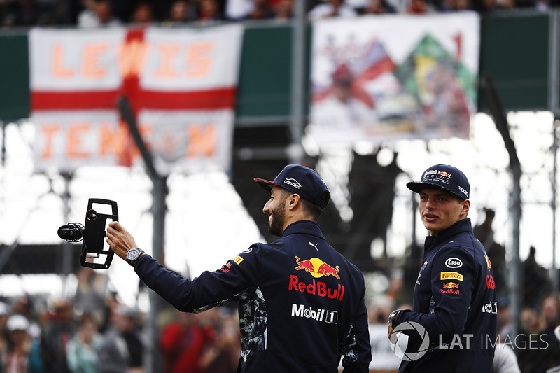 Даніель Ріккардо, Макс Ферстаппен, Red Bull Racing, film fans