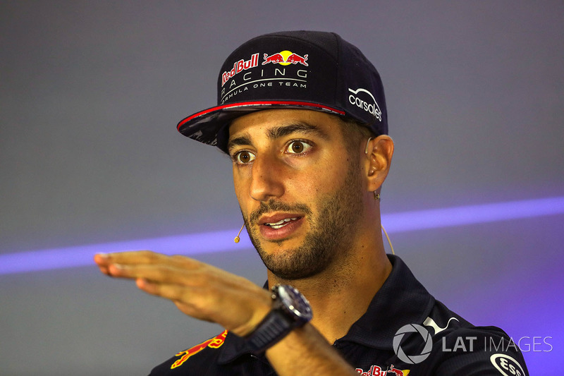 Daniel Ricciardo, Red Bull Racing in the Press Conference