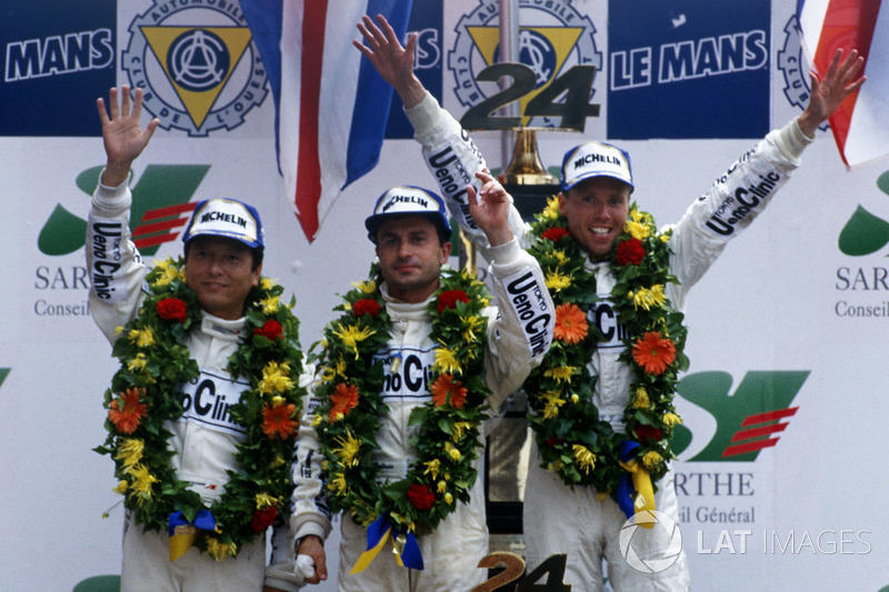 1995: Yannick Dalmas, JJ Lehto, Masanori Sekiya