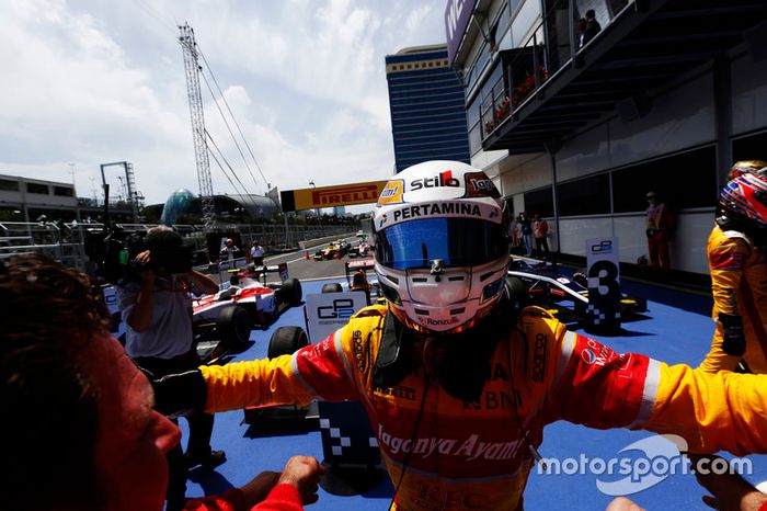 Ganador de la carrera  Antonio Giovinazzi, PREMA Racing
