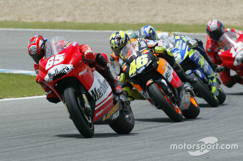 Loris Capirossi, Ducati Team, Valentino Rossi, Repsol Honda Team