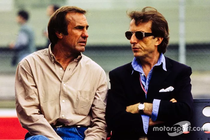 Carlos Reutemann y Luca di Montezemolo