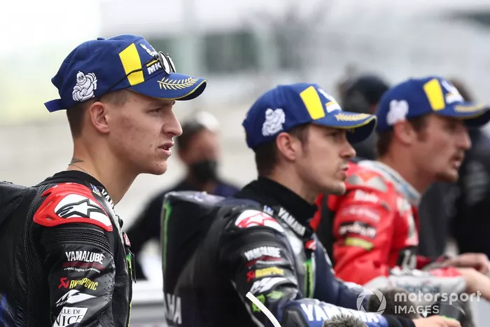 Ganador de la pole Fabio Quartararo, Yamaha Factory Racing