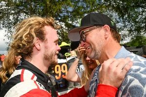 Ganador Oliver Solberg, Toyota Gazoo Racing WRT con Petter Solberg