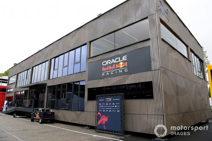 Motorhome de Red Bull Racing